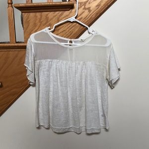 White Aeropostale shirt